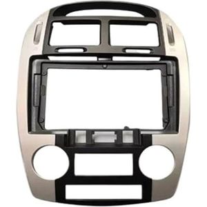 Dashboardbekledingsframe 9 Inch Autoradio Audio 2DIN Fascia Auto Dvd-speler Dashboard Frame Montagepaneel Kit Voor Kia Voor Cerato 2006 2007 2008 2009-2012 Autoradio dashboardframe stereopaneel