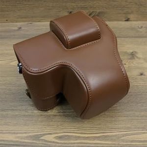Camera Beschermhoes Full Body Lederen Camera Case Tas met Strap Camera Strap