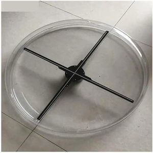 40-65cm 3D Fan Hologram Projector Bescherming Cover Licht Reclame Display Shell LED Acyrlic tas(For 60cm fan)