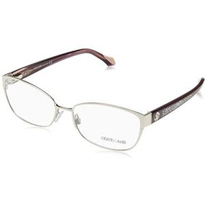Roberto Cavalli RC5024 016-56 -16-140 Roberto Cavalli brilmontuur RC5024 016-56 -16-140 rechthoekig brilmontuur 56, zilver