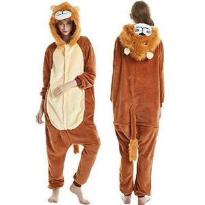 ZKomol Onesie, Kigurumi-dieren, uniseks, voor volwassenen, feesten en cosplay, kostuum