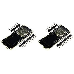 2pcs ESP32 OLED WeMOS Development Board WiFi+Bluetooth ESP-WROOM-32 ESP-32 ESP-32S