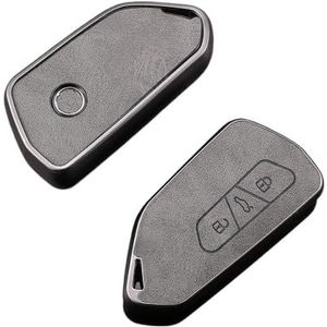 Autosleutel beschermhoes Voor Golf 8 ID.3 ID.4 MK4 MK8 2022 2021 GTI R TPU Leren Auto Afstandsbediening Sleutelhoesje Fob Cover Houder Shell Accessoires Sleutel Shell(3)