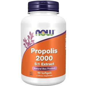 Now Foods - Propolis 2000 5:1 Extract - Supplement - 90 Softgels - Glutenvrij