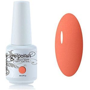 Vishine Nagellak Soak Off UV LED Nagel Gellak voor Nail Art Salon DIY Thuis Starter Nagellak Maniküre Nagellak 8ml #1057