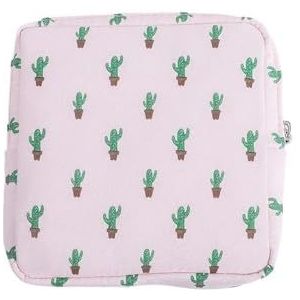 Vrouwen Reizen Kleine Cosmetische Tas Meisje Lipstick Make Up Bag Schoonheidsspecialiste Sanitaire Pad Tas Case Voor Dagelijkse Benodigdheden Opbergzakken, Beige, Eén maat