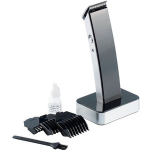 Sichler Men's Care Lange tondeuse en baardtrimmer zonder kabel, zwart (haarspeld)