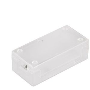 Annadue RPi Zero-behuizing beschermhoes, transparante pc-doos, plastic omhulsel, wandmontage, toegang tot alle poorten, voor Rasp Berry Pi Zero(transparent)