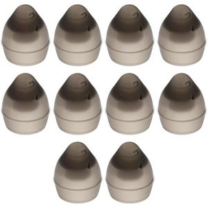 Briny River 10 Stks Siliconen Gehoorapparaat Oor Cap Oordop Compatibel met Marvel Compatibel met Phonak Paradise RIC, 8.3x7.1mm, S Maat