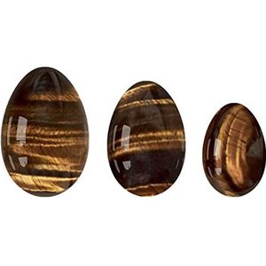 AOWNE Yoni Eieren Set Kegel Oefening Bal Geboorde Jade Eieren Natuursteen Yoni Wand Ongeboord Massage Bal, Ontboren Eieren Geen Doos