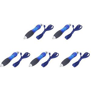 Balpennen, Antislip Verzwaarde Grote Dikke Pennen Om Te Schrijven (Blauw)