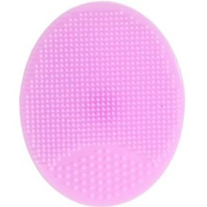 Silicone Massage Cleansing Brush, Universal Face Wash Brush, Multifunctional Face Scrubber For Deep Cleaning Skin Care (Color : Purple)