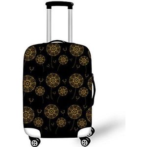 CHAQLIN Dandelion Bedrukte koffer Cover Bagage Protector Trolley Case voor meisjes Womens Travel Fit 18-28 Inch