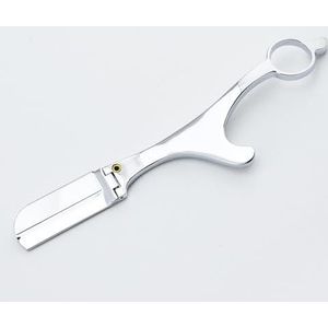 Ergonomisch handvatontwerp Scheerapparaten met mesjes Baardontharing Scheermes Handmatig gezicht Onderarmbikinis Roestvrij lichaam Wenkbrauwtrimmers Kapperscheermessen Snor Baardverwijdering (Kleur :