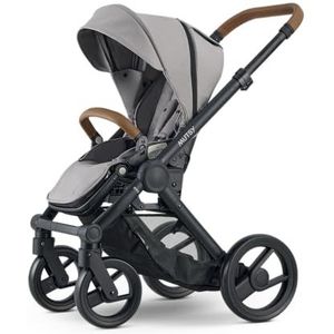 Mutsy, Kinderwagen, Evo, 3-in-1 Kinderwagen, Snel Opvouwsysteem, Lichtgewicht Frame - Concrete