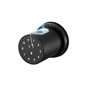 Slim deurslot Keyless entry deurslot Elektronisch slot Tuya Smart Lock-knop Bluetooth Smartlife Cilindrische vingerafdruk Elektronisch codeslot APP-bediening