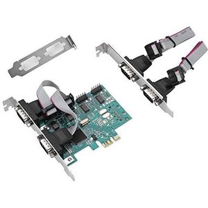 PCI-E-adapter, PCI-E naar RS232 4-poorts seriële poortconverter PCI Express-controlleradapteruitbreidingskaart