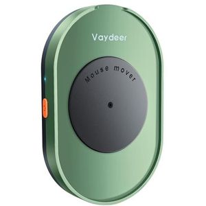 Vaydeer Niet-detecteerbare muisbeweger, M4 Mouse Jiggler apparaat met aan/uit schakelaar, stuurprogrammavrije shaker, wiggler muisbeweging, simulatie voor computerontwaken, cadeau, ideaal voor mannen