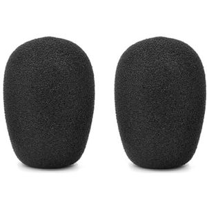 TQUXNGA 2/5/10Pcs Zachte Microfoon Covers Filter Foam Covers Voor B350XT 3450-XT Gaming Hoofdtelefoon Verbetert Geluid Schuim Outdoor Gebruik Mic Voorruit