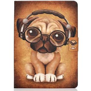 Bspring SlimShell Case voor iPad Pro 11"" 2018 Folio Leather Case met [Auto Sleep/Wake Feature][Card Slots][Multiple Stand Angles] voor Apple iPad Pro 11 inch (2018 Release) Hond