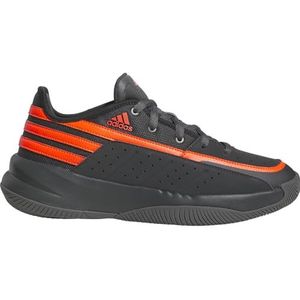 adidas Unisex Front Court Shoes-Low (Non Football), Carbon Grey Six Solar Rood, 42 2/3 EU