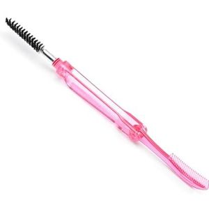 Opvouwbare Wenkbrauw Borstel Wimper Kam Mascara Borstel Dubbele Hoofd Wenkbrauw Borstel Wenkbrauw Wimper Make-up G