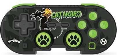 Hyperkin - Limited Edition Pixel Art - Bluetooth-controller - Cat Noir - Officieel Gelicentieerd - Voor Nintendo Switch