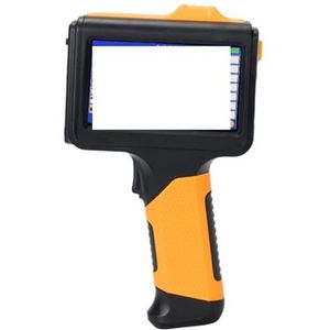 Label Inkjet Printer Datum QR-code Tekstpatroon Intelligente permanente inkt in meerdere talen Draagbare codeermachine,Soepele werking(Printer-2 black ink)