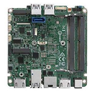 INTEL NUC Board BLKNUC7I5DNBE Core i5-7300U - 2x DDR4 SO-DIMM max 32GB - 1x M.2 22x80 (sleutel M) 1x M.2 22x30 (sleutel E) NO-Cord