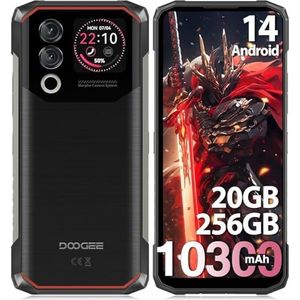 DOOGEE - Blade10 Max - Smartphone - Zwart - 10300mAh - 90Hz - 6.56 inch HD+
