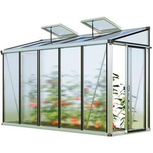 GFP Muurkas tuinkas Flora 25 - aluminium frame - 324x142 cm - ca. 16 mm polycarbonaat