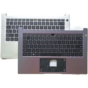 Voor HUAWEI D14 X14 NbD-WFH9 NbB-WAH9 NBL-WAQ9L NBDE NBF Laptoptoetsenbord Palmrest(Silver)