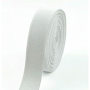 2-10 meter 20 mm naai-elastieken ondergoedband rubberen band zachte huid broek stretch lint tapes DIY kledingaccessoires-wit-20 mm-5 meter