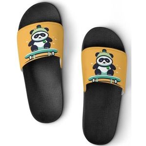 Slippers Zeeleeuw Badsandalen Grappige Ontwerpen Heren & Vrouwen Zomer Zachte Wolkenschoenen Douchesandalen Badkamer, 4, 44 EU