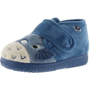 Victoria Ojalá Unisex Fur Slippers Animals & Strap & Matching Sole 105119 for Kids JEANS 28