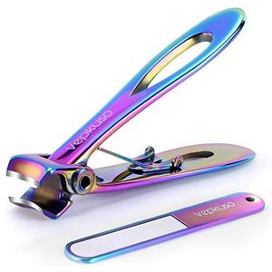 Vepkuso Nagelknipper voor dames - teennagelknipper voor dikke teennagels voor senioren brede kaak grote professionele vingernagelknipper snijset voor stoere nagels, mannen, volwassenen