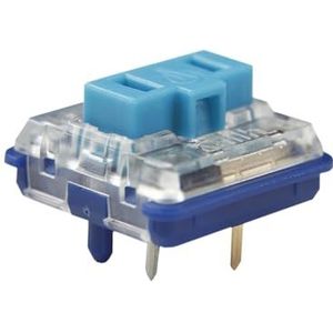 SXFSFEF Laag profiel Choc Switch 1350 Chocolade Toetsenbord Blauwe Schakelaar 25g Lineair Voor Mechanisch Toetsenbord (Maat: 10 stuks, Kleur: Choc Blue)