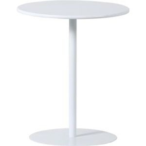 Bijzettafels Bank Bijzettafel Balkon Salontafel Tuintafel Modern Ijzer Eenvoudig Kleine Ronde Tafel Eenvoudige Installatietafel voor Levende Vergaderruimte (Color : B)