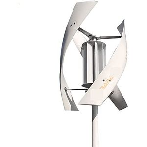 Windturbines, 2000W Windturbine Generator 48V Alternatieve Energie Generator 220V Airco Uitgang Huishoudelijke Complete Kit met Controller-omvormer(Turbine Only,WHITE_24V_2000W)