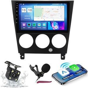 Android 14 Autoradio Navi voor S-ubaru Impreza (2002-2007) 9-inch QLED-scherm autoradio met draadloze Carplay Android Auto GPS-navigatie met BT5.0 HIFI FM 5G-WiFi SWC RDS MIC,M200s