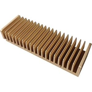 FULIMEI 1 Stuk Eindversterker Radiator Aluminium Koellichaam 200mm x 40mm x 68mm 0.6kg for Audio Diy kap 1969 LM3886