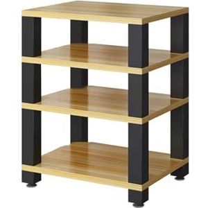 4-laags Mediastandaard, Audio-/videostandaard, Cd-spelerstandaard, Stereocomponenten-opbergkast For Entertainment, Stereocomponenten For Thuis/kantoor/theater(Color- 2)