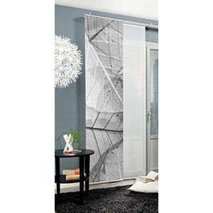 Home fashion BLATTARI polyester grijs 245x60 cm