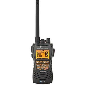 Marine - Cobra Mr HH600 EU - Draagbare VHF-radio - Zwart - Met GPS en Bluetooth