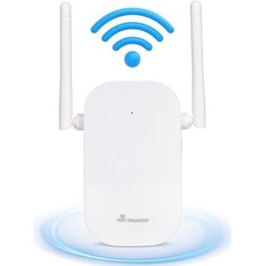Wifi-repeater - Wit - 1200 Mbps - Wifi-signaalversterker - Dual-band