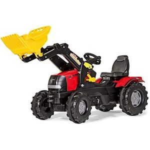 Rolly Toys Tractor/RollyFarmtrac Case Puma CVX 240 (incl. RollyTrac oplader, voor kinderen van 3 tot 8 jaar, verstelbare zitting) 611065