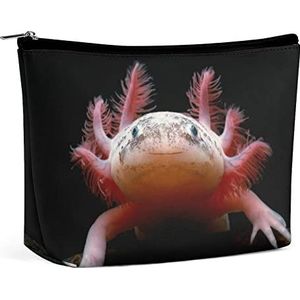Baby Axolotl Reizen Make-up Tas Grappige Cosmetische Pouch Opbergtas Borstel Houder Organizer Case Gift Voor Vrouwen