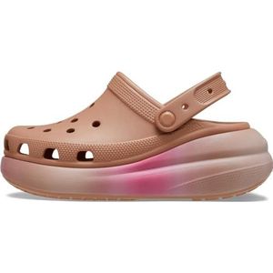 Crocs Klassieke Platformschoenen voor Dames Naturel, Meerkleurige kurk, 39/42 EU