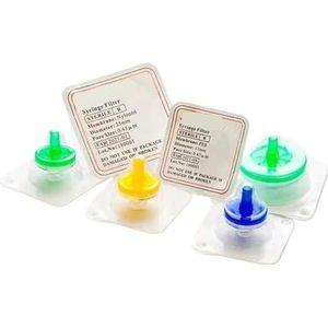Naaldfilter 10 stuks nylon / PES/PTFE steriele naaldfilters 13 mm 25 mm 33 mm 0,22 um/0,45 um voor spuit (13 mm 0,22 um PES)