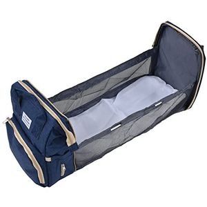 Luiertas, multifunctionele babyluiertas Rugzak Oxford-doek voor bady-peuter voor dagelijks gebruik voor mama voor op reis(marineblauw)